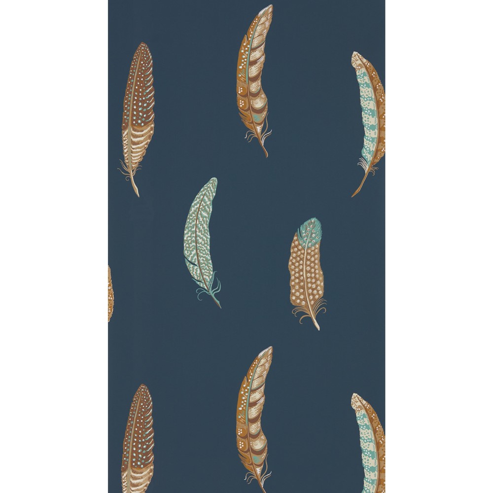 Lismore Wallpaper 216604 by Sanderson in Indigo Blue